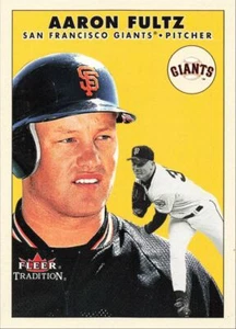 2000 Fleer Tradition Update Rookie Aaron Fultz San Francisco Giants #U25 - Picture 1 of 2