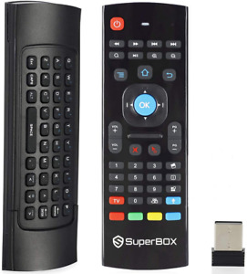 Superbox S1 S2 S3 S4 Elite 3 All in one Wireless Backlit Remote & keyboard 