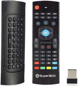 Control remoto y teclado todo en uno inalámbrico retroiluminado todo en uno Superbox S1 S2 S3 S4 Elite - Imagen 1 de 5