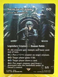 Magic The Gathering - Noctis Lucis Caelum - Kenrith, el Rey Retornado - Vitrina Raro Casi Nuevo-Como Nuevo - Imagen 1 de 2
