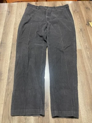 Jeans Haggar, para hombre talla 36x32, marrón, terciopelo, pierna recta Foto 1 de 4