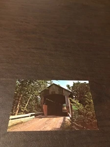 POSTAL SIN PUBLICAR - EL PUENTE CUBIERTO KISSIN - VERMONT - Imagen 1 de 2