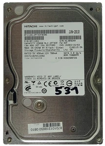 Hitachi HDS721025CLA382, 250GB HDD Festplatte SATA. ID28864 - Bild 1 von 3