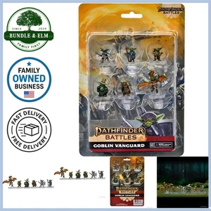 Pathfinder Battles Goblin Vanguard Set di Miniature Fantasy Gioco da Tavolo - Foto 1 di 10