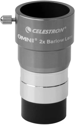 Lente Barlow Celestron Omni (93326) 1,25" (1 1/4") 2X totalmente multicapa Foto 1 de 4