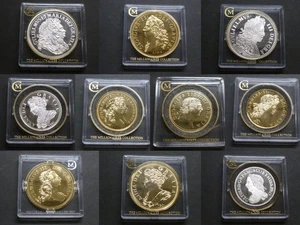 Millionaires Collection Sterling Silver Examples of Rare Milled Coins New Stock! - Picture 1 of 21