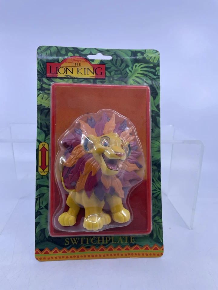 Vintage Disney The Lion King Adult Simba Switchplate Cover/light Switch Cover