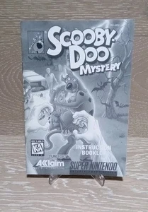 Scooby Doo Mystery SNES Super Nintendo Anleitung NUR Anleitung Majesco - - Bild 1 von 4
