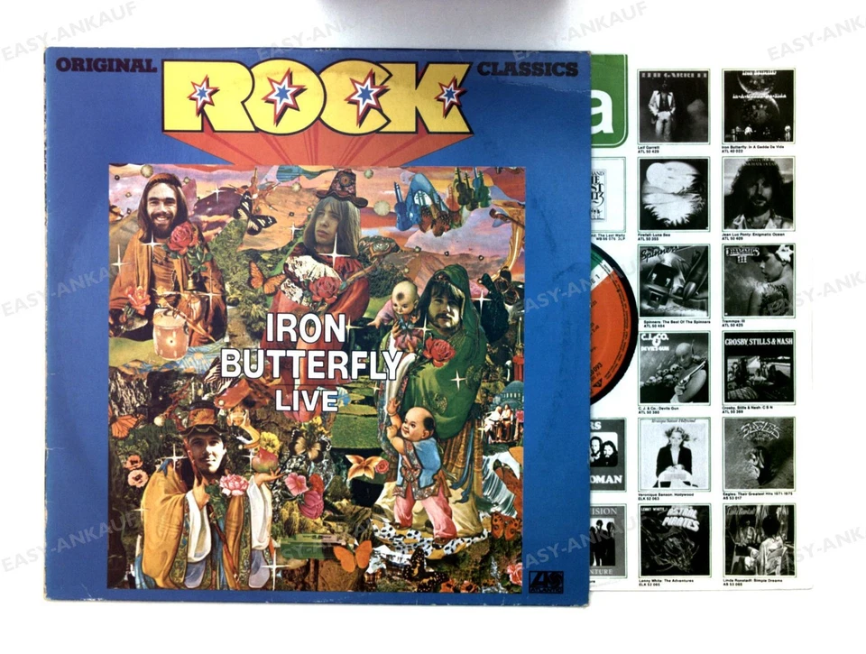 Iron Butterfly - Live GER LP .* - Image 1 of 1