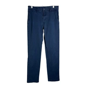 Vineyard Vines Slim Pants Mens 28x32 Golf Chino Classic Navy Blue Cotton Stretch - Picture 1 of 8