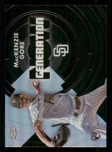 2022 Topps Chrome Update Generation Now #GNC11 MacKenzie Gore - Picture 1 of 2