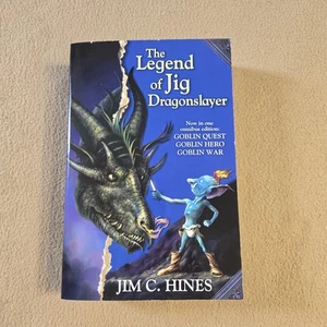 The Legend of Jig Dragonslayer, Jim C. Hines, SIGNED, 1st Edition TPB, 2012, DAW - Imagen 1 de 9