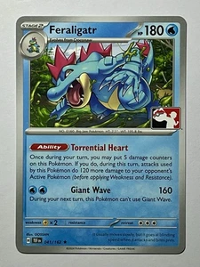 Feraligatr 041/162 (Nuevo) Raro Escarlata y Violeta: Paquete de Premios Serie 5 Promo 2024 - Imagen 1 de 7