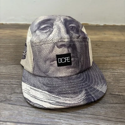 Sombrero de billete de 100 dólares marca DOPE 5 paneles Foto 1 de 4
