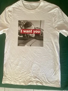 Armani Exchange T-Shirt "I Want You", weiß, Herren XS - Bild 1 von 3