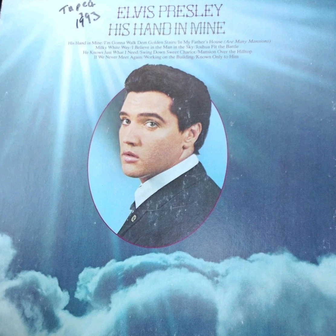 Elvis Presley His Hand In Mine Lp for sale | eBay