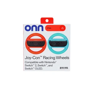 ONN Joy-Con Racing Wheels kompatibel mit Nintendo Switch 2 und Nintendo Switch - Bild 1 von 7