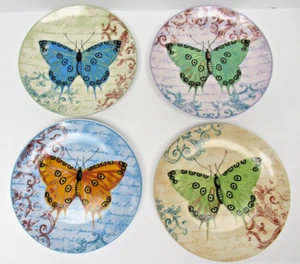 4 Tim Coffey Fantasievolle Flug Schmetterling Dessertteller Zertifiziert International - Bild 1 von 8