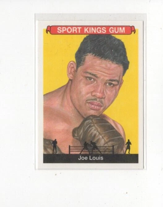 2018 Sage Sport Kings Gum Joe Louis Card #44 Heavyweight BOXING LEGEND - Image 1 of 1