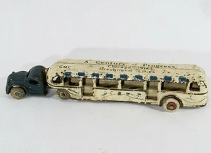 ARCADE USA 1934 Autobus semi-remorque GMC A Century of Progress GREYHOUND 29 cm - Imagen 1 de 10