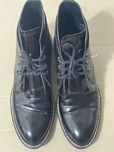 MM6 Maison Margiela flache Schnürstiefel schwarz für Damen Größe 37 - Bild 1 von 16