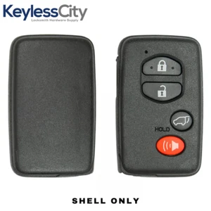 Carcasa con llave inteligente remota de 4 botones se adapta a Toyota/Hyq14aab 2007-2014 (mercado de repuestos) - Imagen 1 de 4