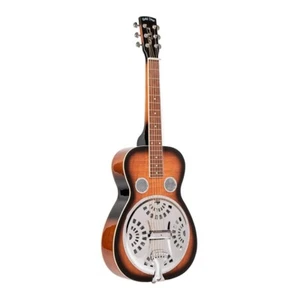 GUITARE RESONATOR MANCHE CARRE GOLD TONE PAUL BEARD - Picture 1 of 7