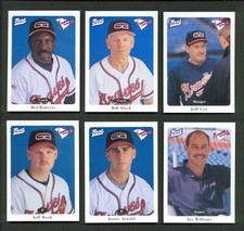 1996 Best Greenville BRAVES #1 JEFF COX Manager WEST COVINA California