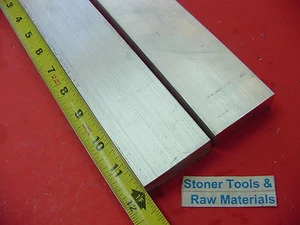 2 Pieces 3/4"x 2" ALUMINUM 6061 FLAT BAR 12" long T6511 SOLID Mill Bar Stock New - Picture 1 of 1