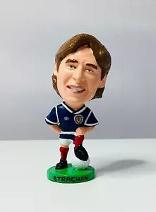 NON CORINTHIAN GORDON STRACHAN SCOTLAND 1986 WC CUSTOM REPAINT PROSTAR FIGURE - Picture 1 of 4
