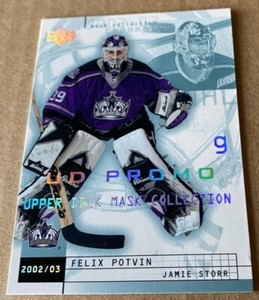 FELIX POTVIN 2002-03 UD Promo Mask Collection  Card #39 NM-MT Condition
