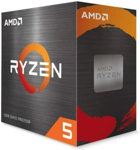 AMD Ryzen 5 5600X Desktop Processor (4.6GHz, 6 Cores, Socket AM4) Box - 100-1000 - Picture 1 of 6