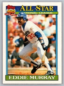 1991 Topps NL All Star Eddie Murray #397 - Picture 1 of 2
