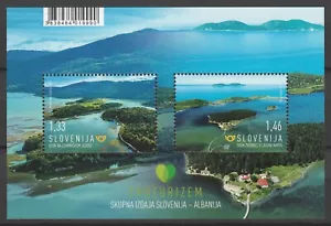 Slovenia 2021 Islands joint issue Albania MNH Block - Picture 1 of 1