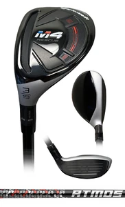 TaylorMade Left Handed M4 #3 Rescue, Choose Flex - Picture 1 of 1