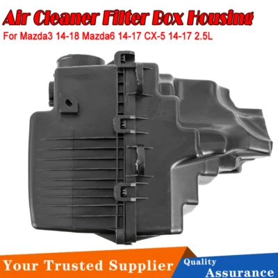 Air Cleaner Filter Box Housing Fits Mazda3 14-18 Mazda6 2014-17 CX-5 14-17 2.5L Foto 1 de 4