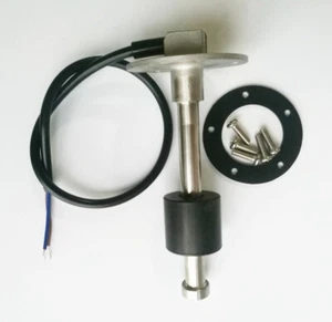 fuel level sender 10-180 ohms 140MM/5-1/2" fuel sending unit VDO type stainless - Picture 1 of 7