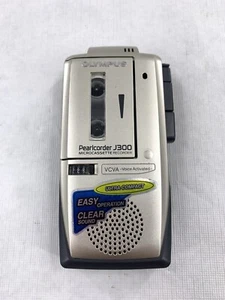 Olympus Pearlcorder J300 Microcassette Recorder Voice Activated Please Read Des - Picture 1 of 3