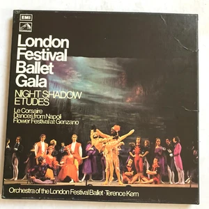 SLS 842 London Festival Ballet Gala Night Shadow Etudes EMI 2LP Box Set EX - Picture 1 of 8