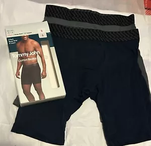 Brand New Mens Tommy John Cotton Basic Boxer Briefs Size Small 2 Pack $25 Value - Picture 1 of 4