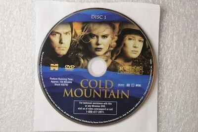 Cold Mountain (DVD, 2004, 2-Disc Set, Special Edition) - Image 1 of 2