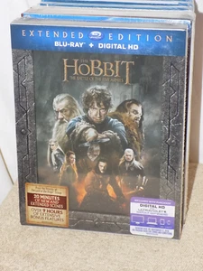 The Hobbit: the Battle of the Five Armies (Extended Edition) (Blu-ray, 2014) New - Picture 1 of 1