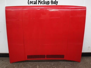 Hood 75-93 VW Rabbit GTI Truck Jetta Cabriolet MK1 Red - Local Pickup Only Iowa - Picture 1 of 8