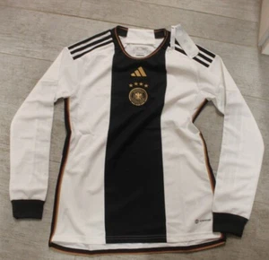 Adidas Deutschland DFB Fußball Heim Home langarm Trikot Damen Ladies Größe S - Bild 1 von 7