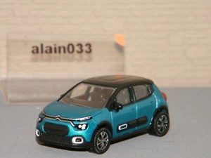 CITROËN C3 2020 Blue & Black roof NOREV 1/64 Ref 310913 - Imagen 1 de 4
