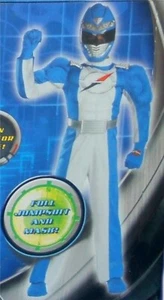 Power Rangers Size 4-6 Small Operation Overdrive Blue Muscle Child Costume New - Picture 1 of 2