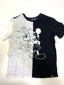 Camiseta Disney Retro Mickey Mouse Split Stance Niños Talla M Manga Corta Nueva con Etiquetas - Imagen 1 de 7
