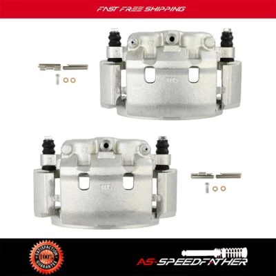 Par de pinzas de freno traseras con soporte para Ford E-350 Super Duty 1999-2007 Foto 1 de 4