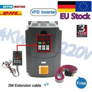 Convertidor inversor de frecuencia variable de motor monofásico a trifásico HY 4KW 220V - Imagen 1 de 12