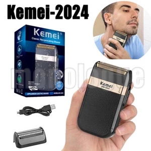 Men's USB Electric Shaver Trimmer Razor Rechargeable Hair Beard Shaving Machine - Picture 1 of 15